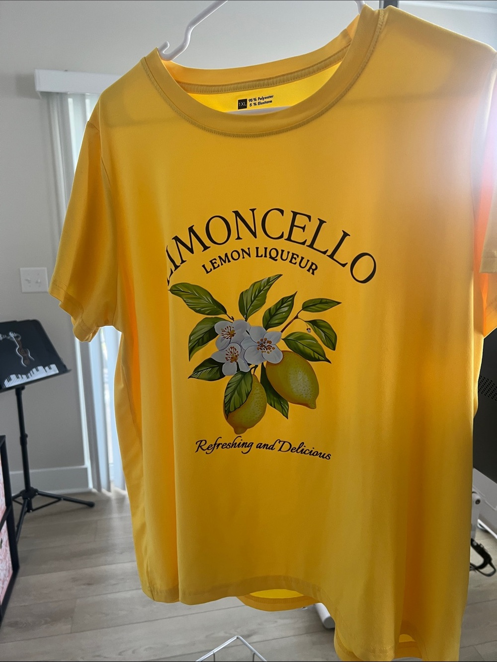 Lemon Liqueur Yellow Graphic Tee